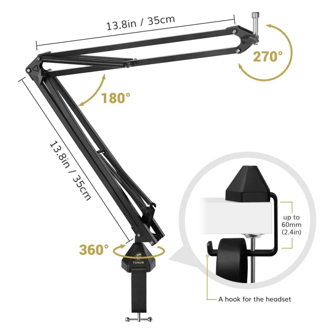 TONOR TC2030 USB condenser microphone