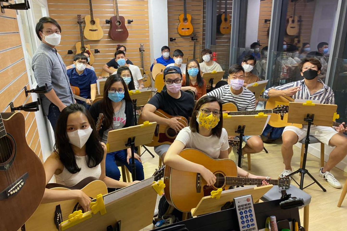 Guitar Lesson, Learning Class Course in HongKong