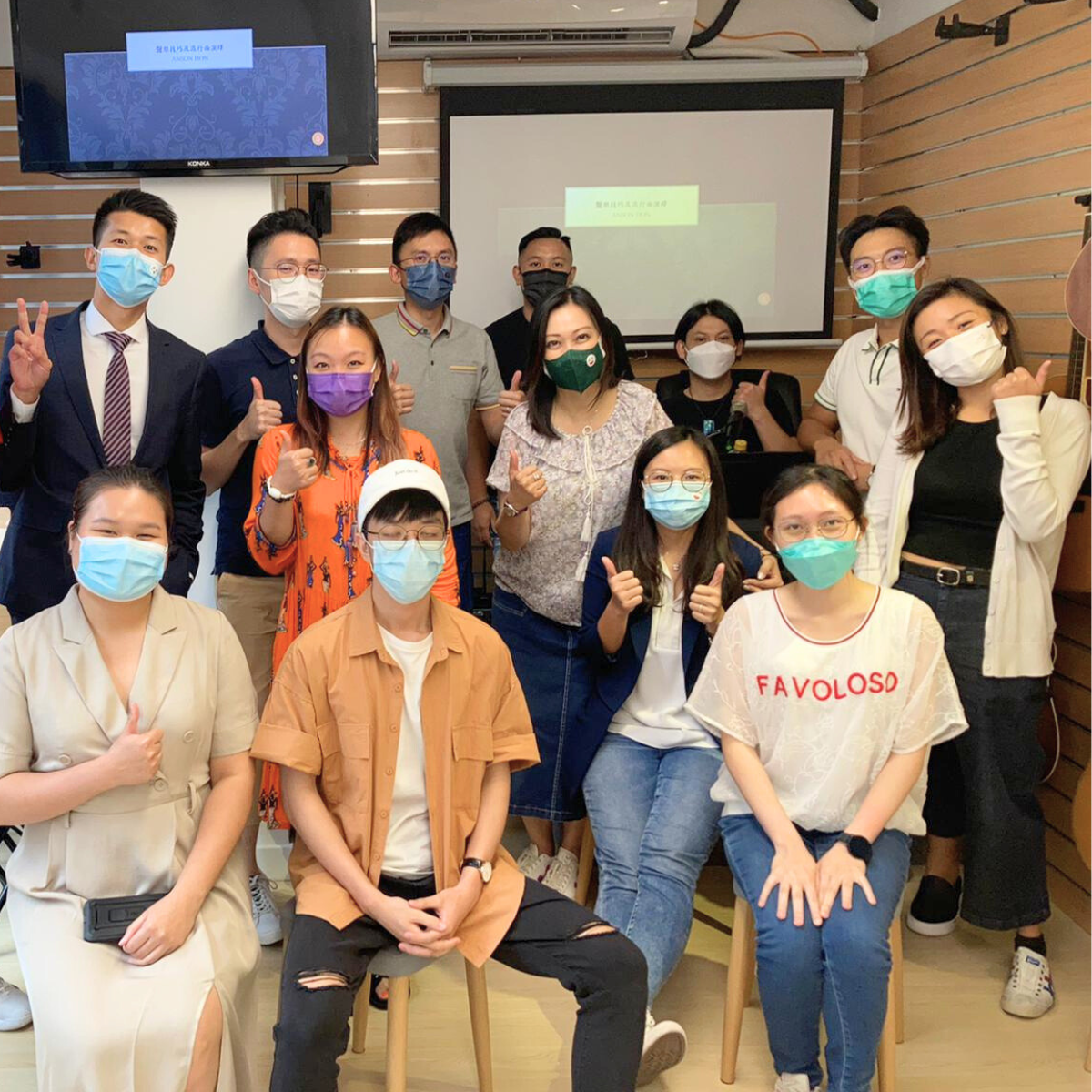 Team Building 活動,3小時創建,彈唱及錄製團隊歌曲