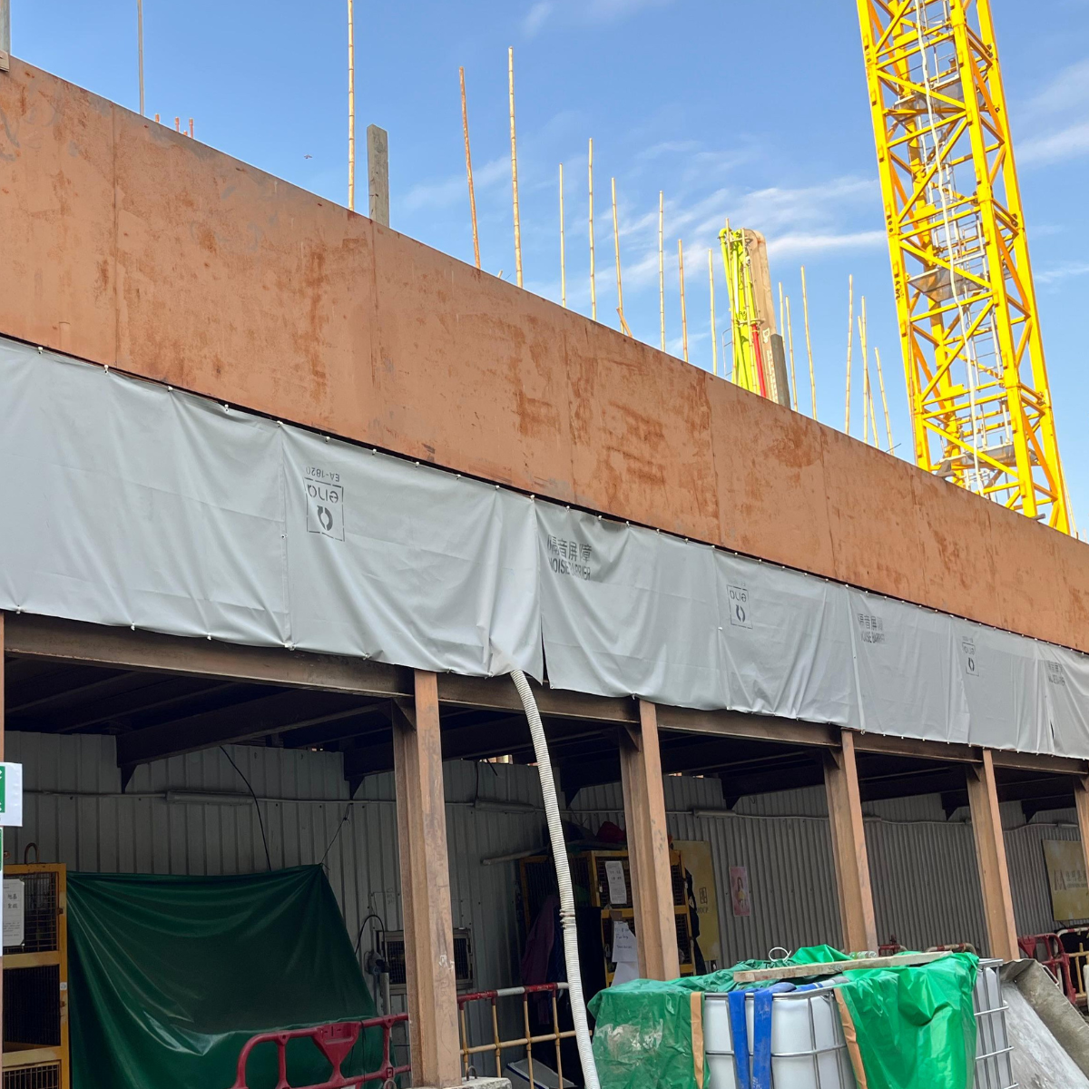 Acoustic Noise Barrier Sheet for Construction (SGS Certified) for EDP Temporary