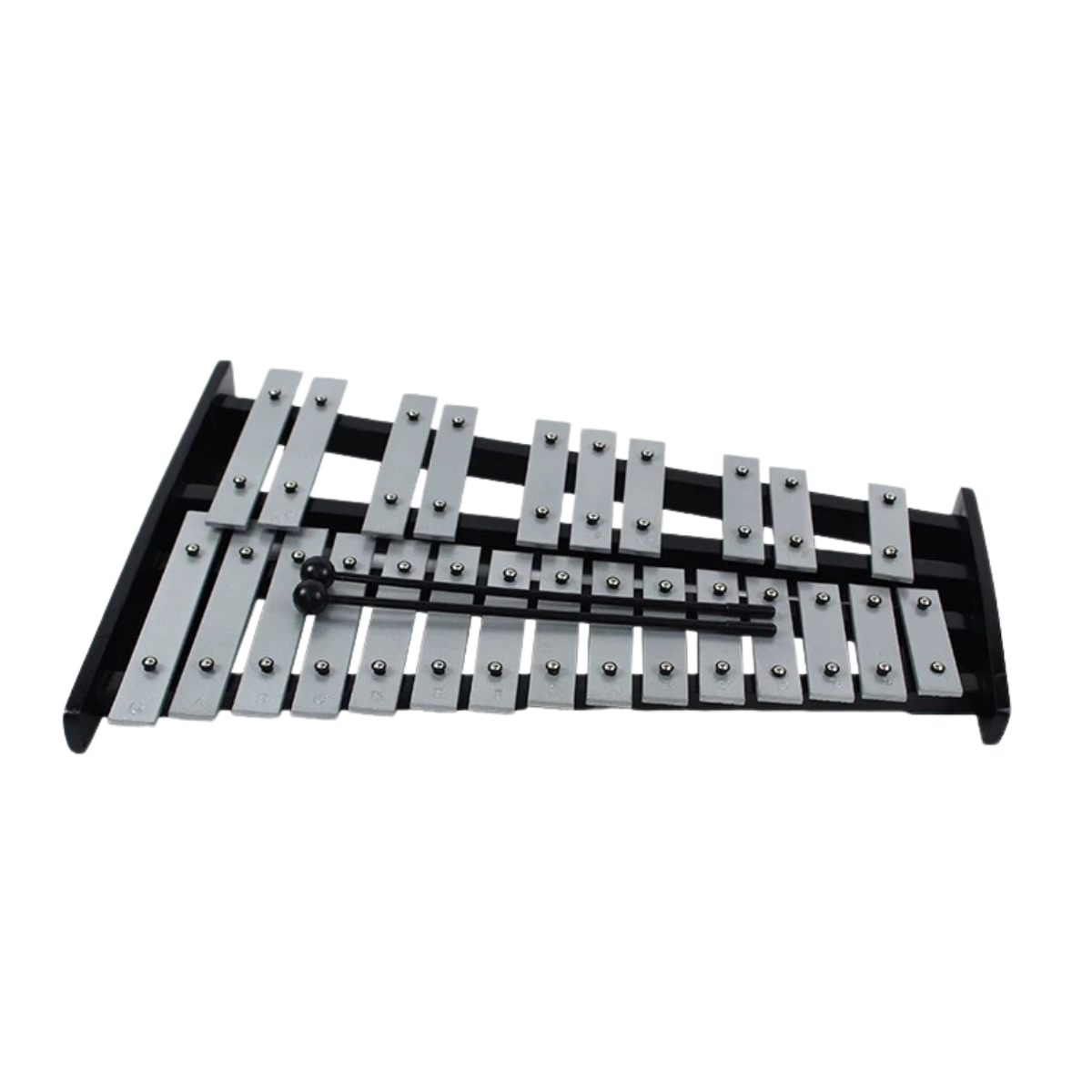 25-Key Metal Xylophone
