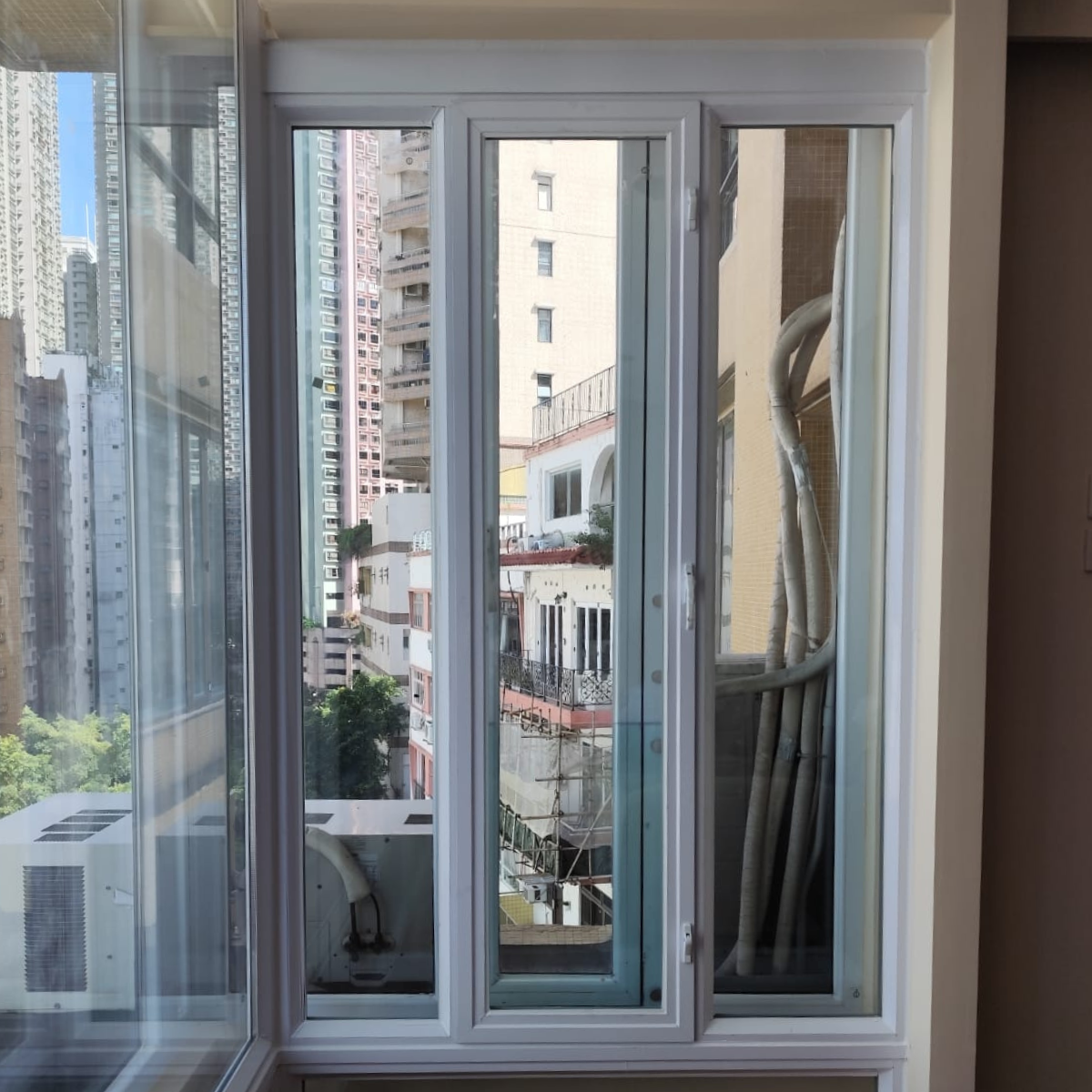 隔音窗 (室內玻璃) 雙層中空,落地鋁窗,香港公司