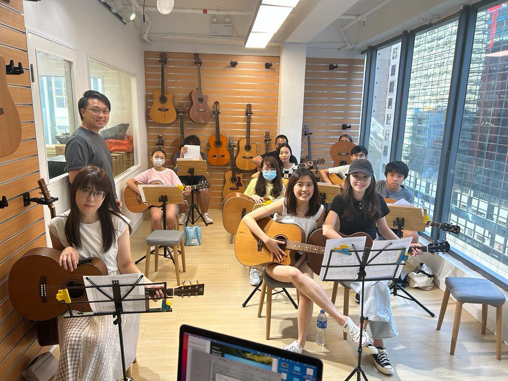 Guitar Lesson, Learning Class Course in HongKong