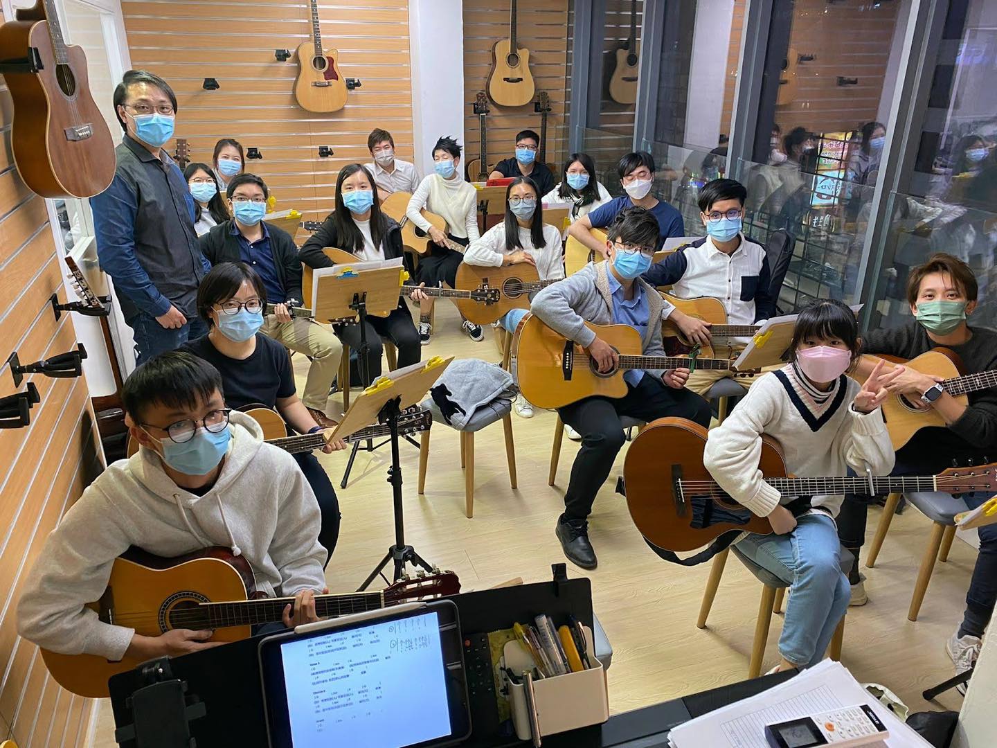Guitar Lesson, Learning Class Course in HongKong