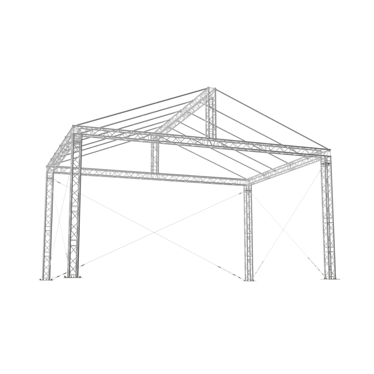 舞台 Truss 屋頂桁架系統 8x6m