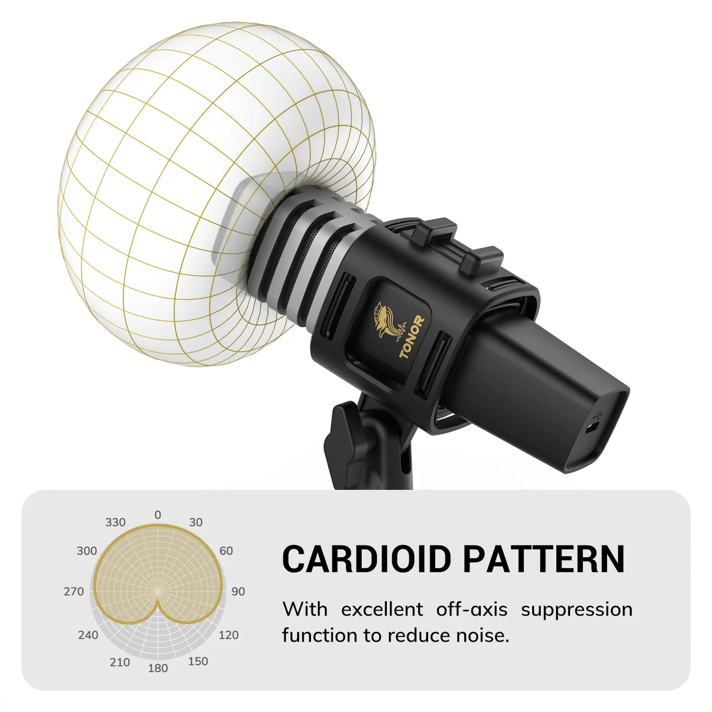 TONOR TC30 USB condenser microphone