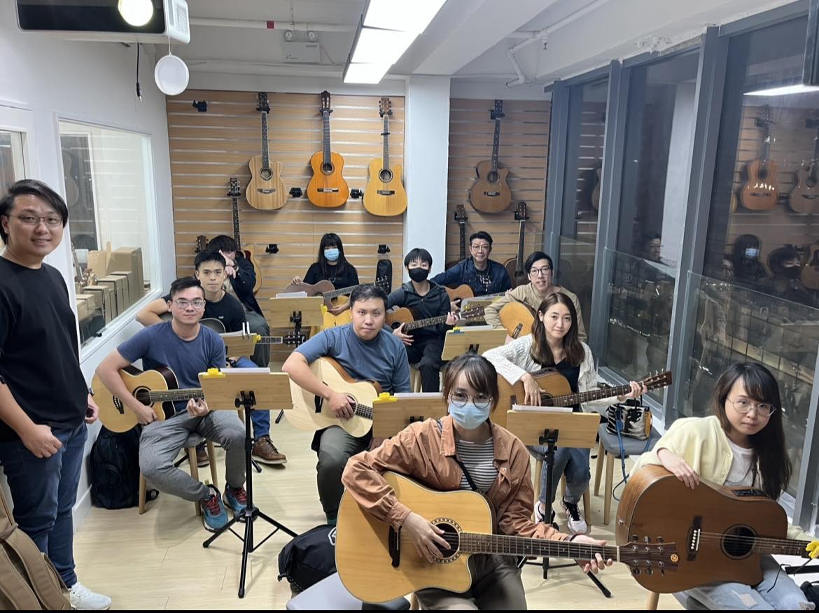 Guitar Lesson, Learning Class Course in HongKong