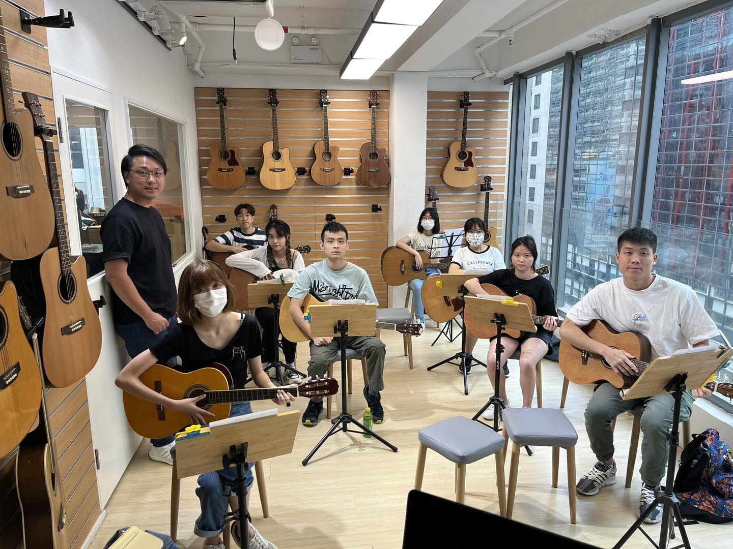 Guitar Lesson, Learning Class Course in HongKong