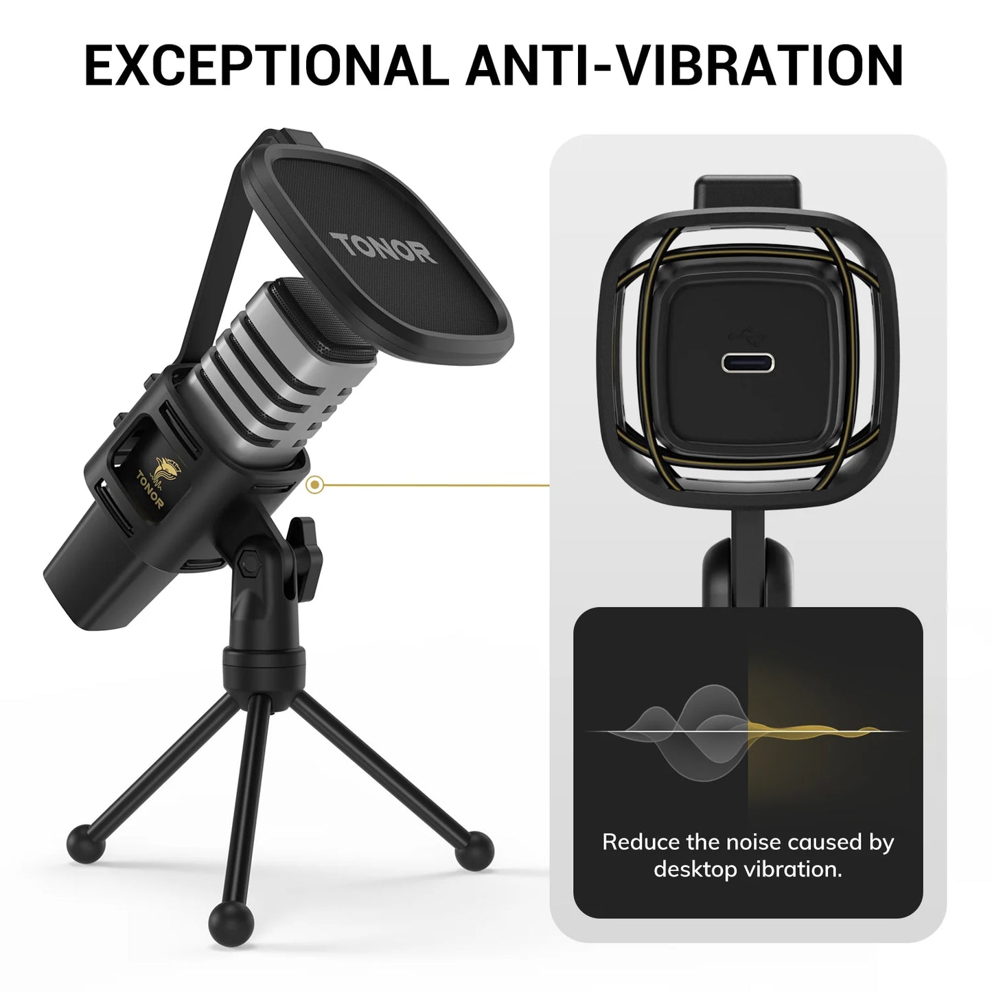 TONOR TC30 USB condenser microphone