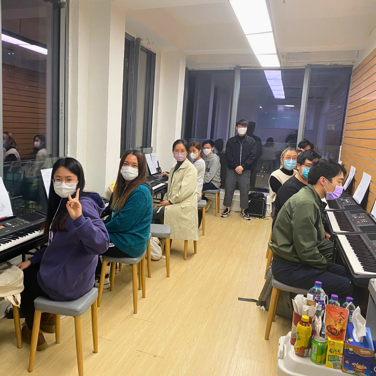 Team Building 活動,3小時創建,彈唱及錄製團隊歌曲
