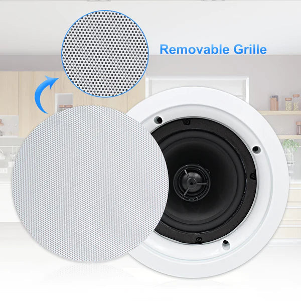 5.25" 藍牙吸頂 天花喇叭 600W 雙聲道 HCS4-528BTX2(兩對)