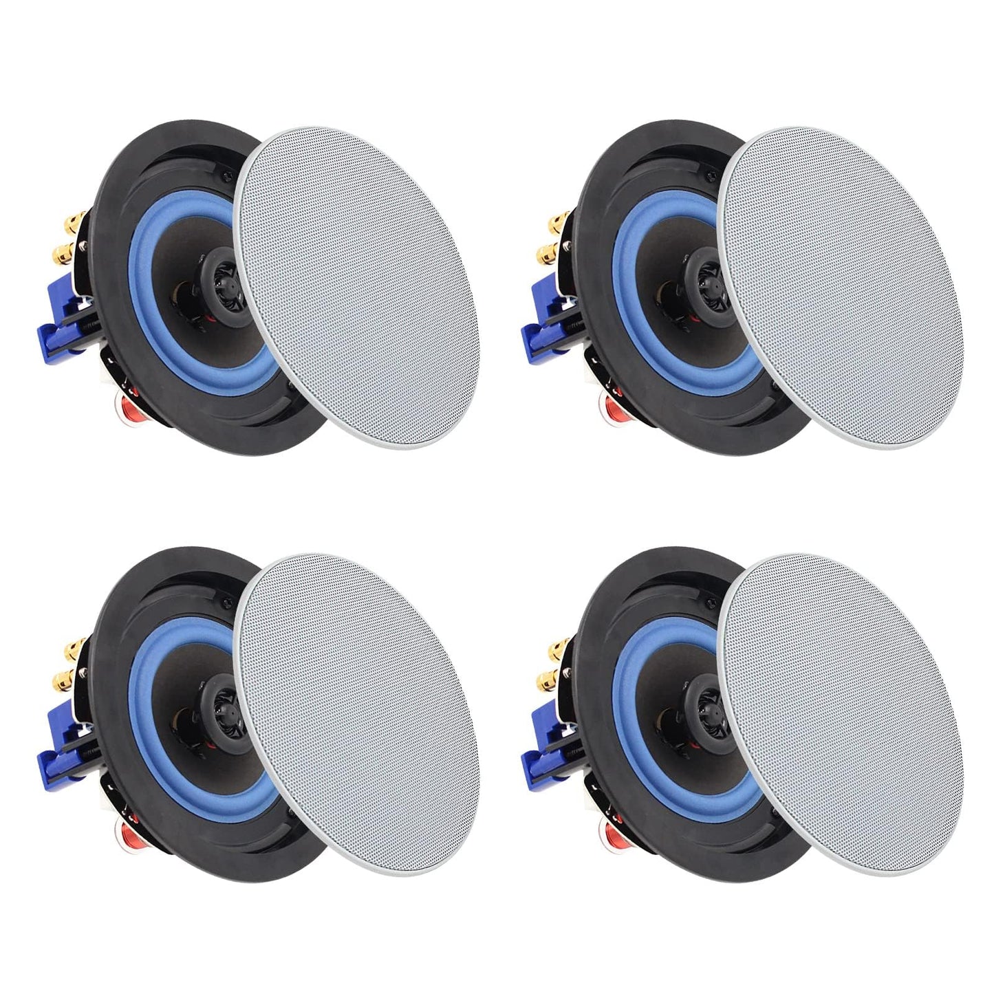 4" Bluetooth ceiling speaker 320W dual channel HCS-418BT-16BT-4CH (two pairs)