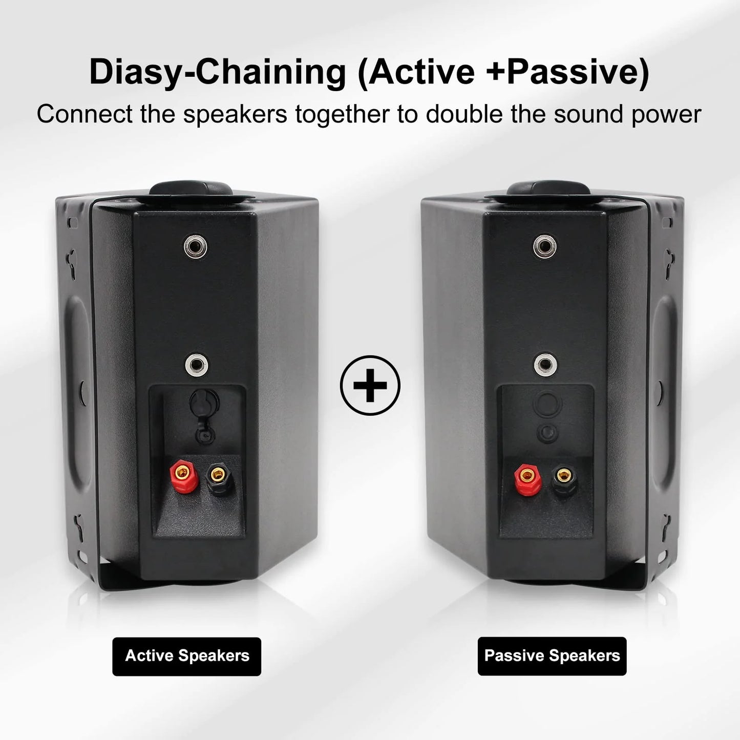Wall-mounted Bluetooth Speaker 4" 200W Dual Channel HOS-401BT