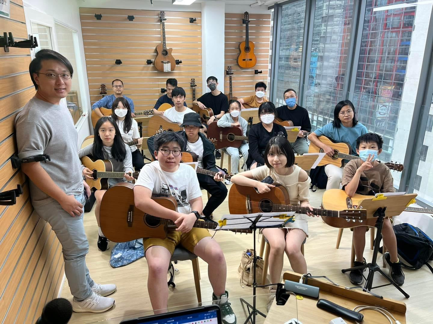 Guitar Lesson, Learning Class Course in HongKong