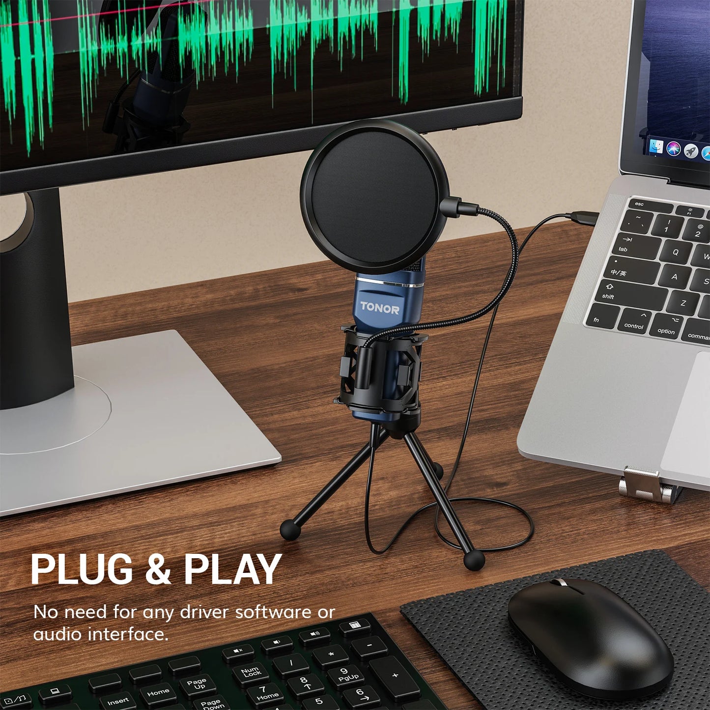 (熱銷) TONOR TC-777 USB 電容式 麥克風
