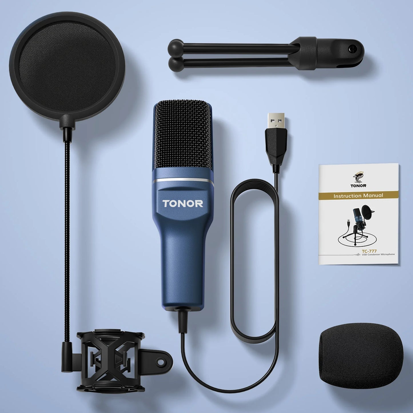 (熱銷) TONOR TC-777 USB 電容式 麥克風