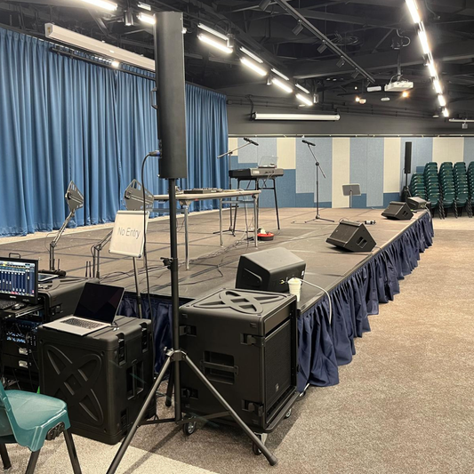 ENA XY-CAD mobile PA system package, outdoor large-scale PA speakers
