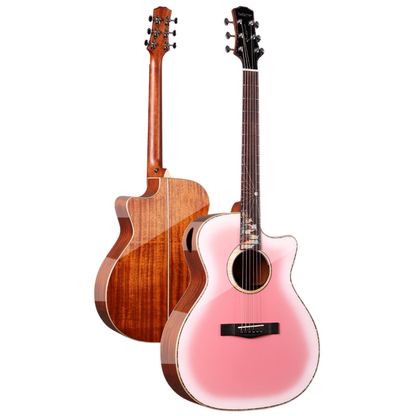 41 inch Sqoe All Solid Acoustic Guitar SQ-PFZL-A8