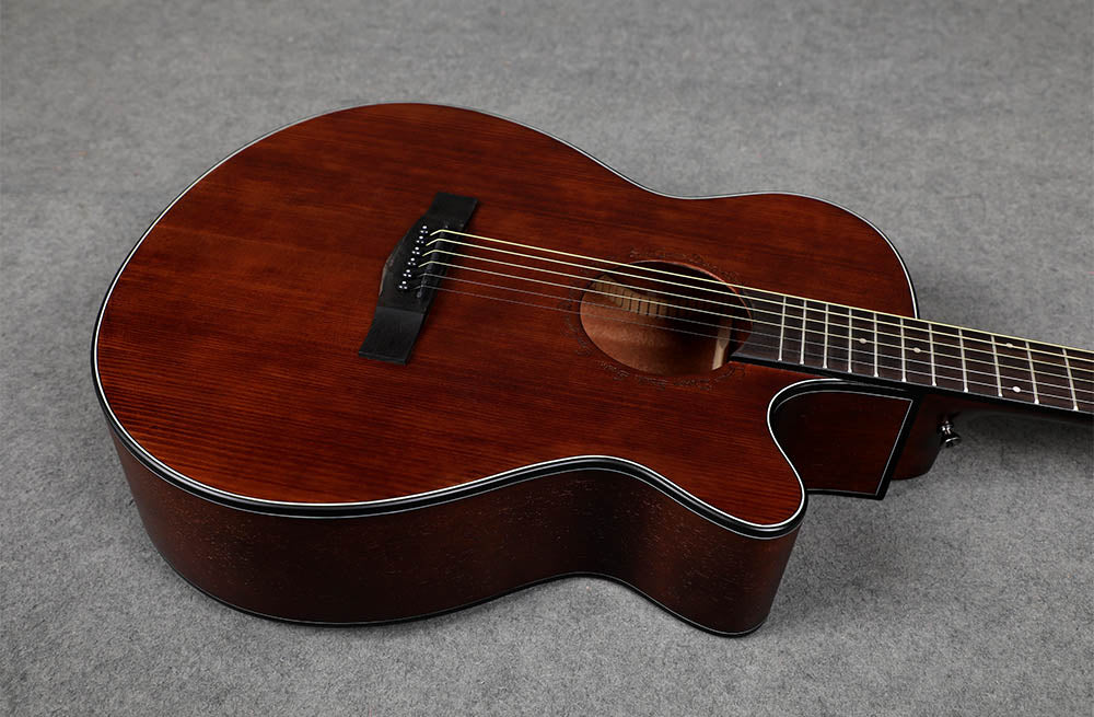 40 inch Sqoe Solid Top Acoustic Guitar SQ-EC-FGS