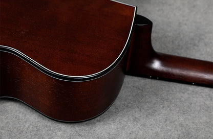 40 inch Sqoe Solid Top Acoustic Guitar SQ-EC-FGS