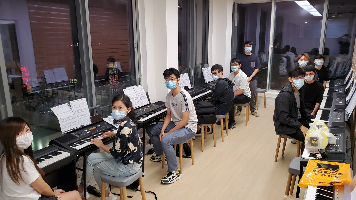 Popular piano class for adults/teens (Mong Kok main store)