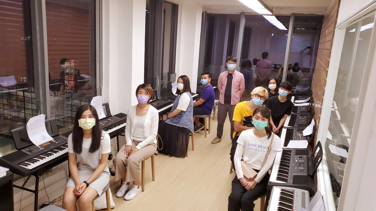 Popular piano class for adults/teens (Mong Kok main store)