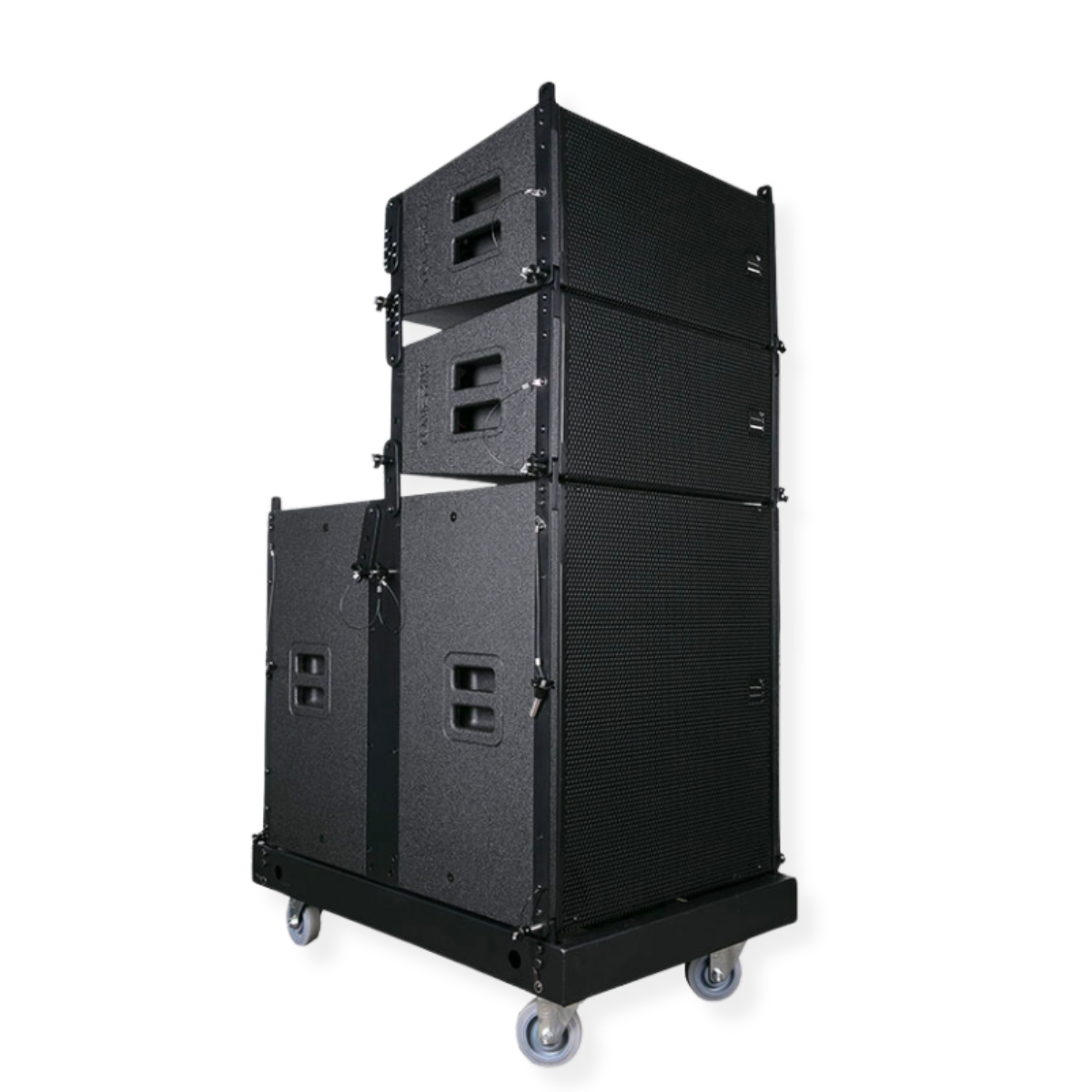Herido SP-DUS215 Pro line array system, dual 10-inch full-range, dual 15-inch subwoofers