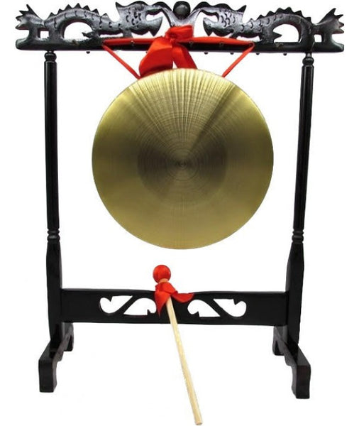 Chinese Percussion Instrument - Gong with Stand Set