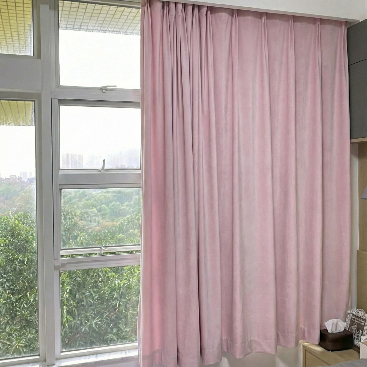 ENA 隔音窗簾【香港SGS認證】強效無害，吸音窗簾布