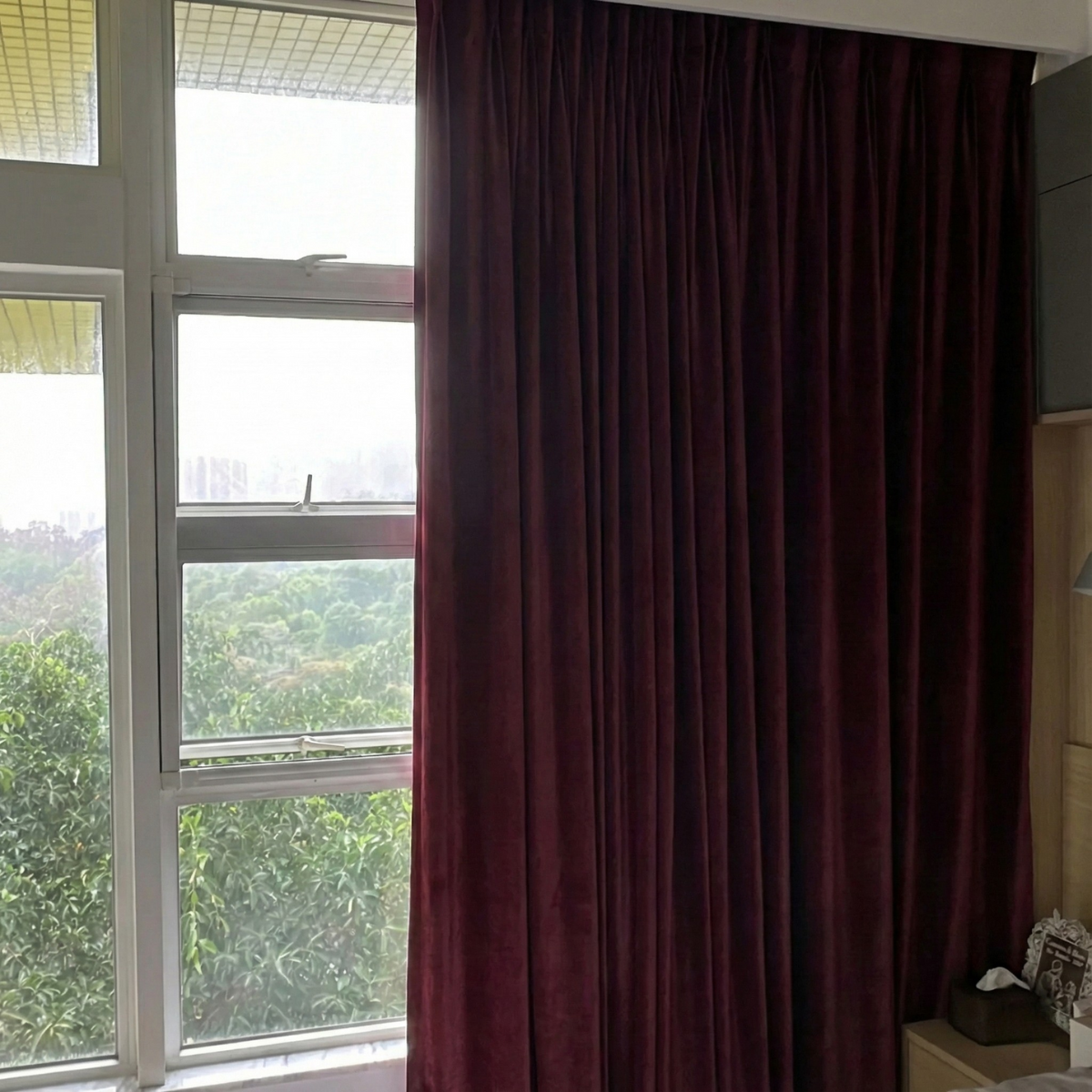 ENA 隔音窗簾【香港SGS認證】強效無害，吸音窗簾布