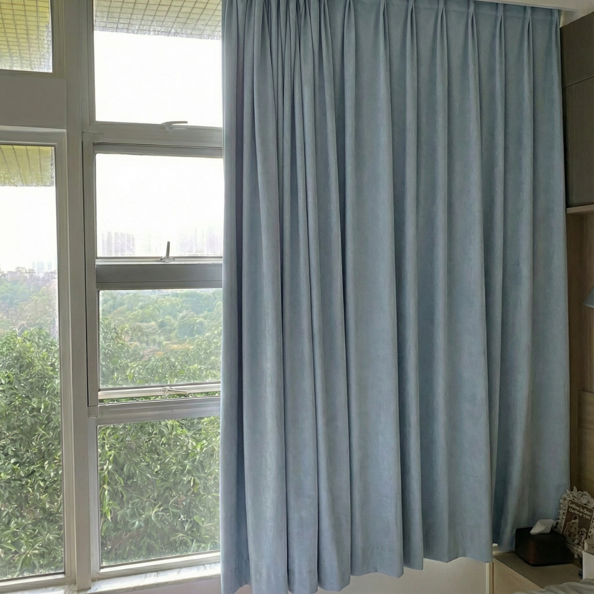 ENA 隔音窗簾【香港SGS認證】強效無害，吸音窗簾布