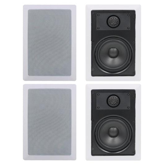 Herdio 5.25" Bluetooth in-wall speaker 200W HCS-5030BT-4CH (4 speakers)