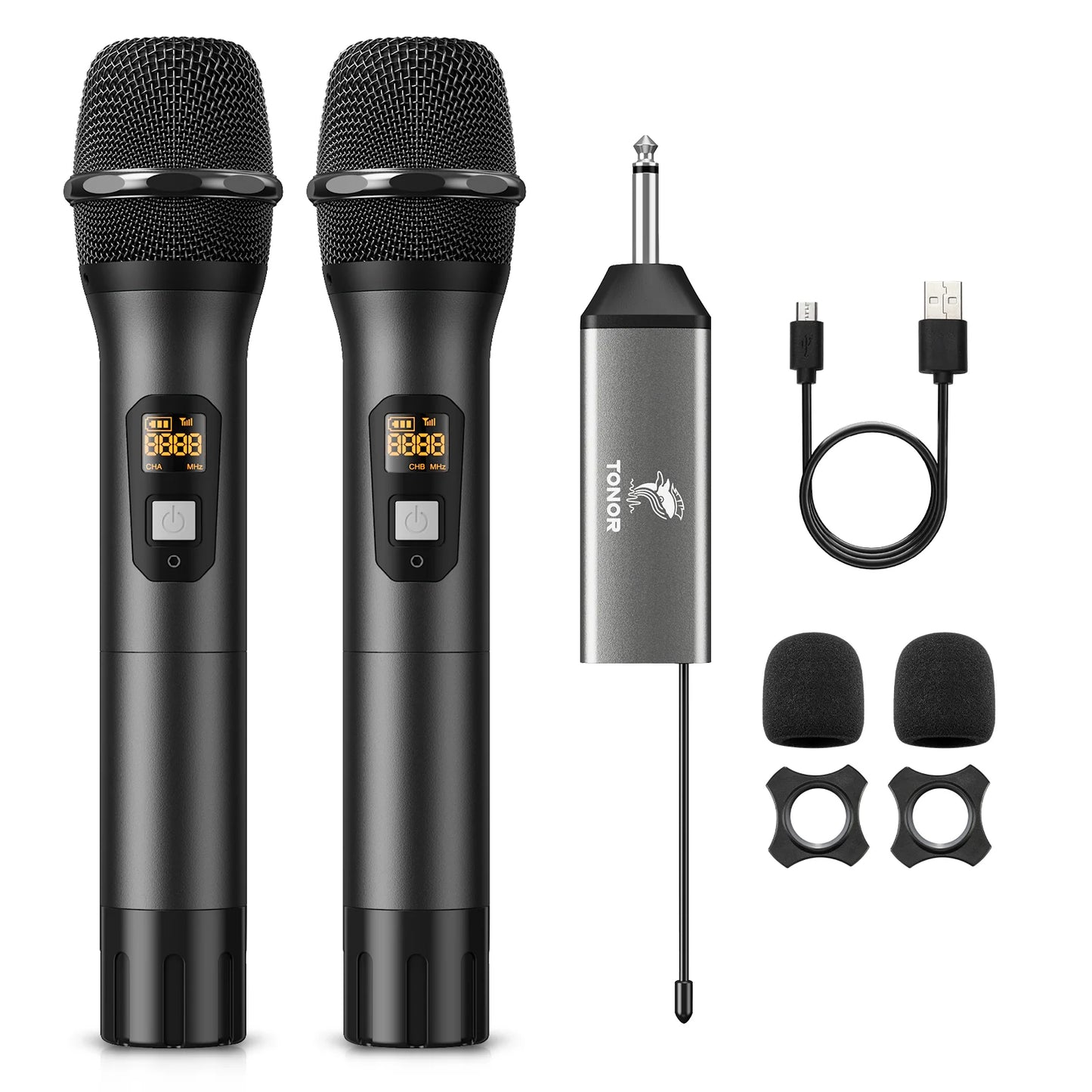 TONOR TW-630 wireless microphone (two pieces)