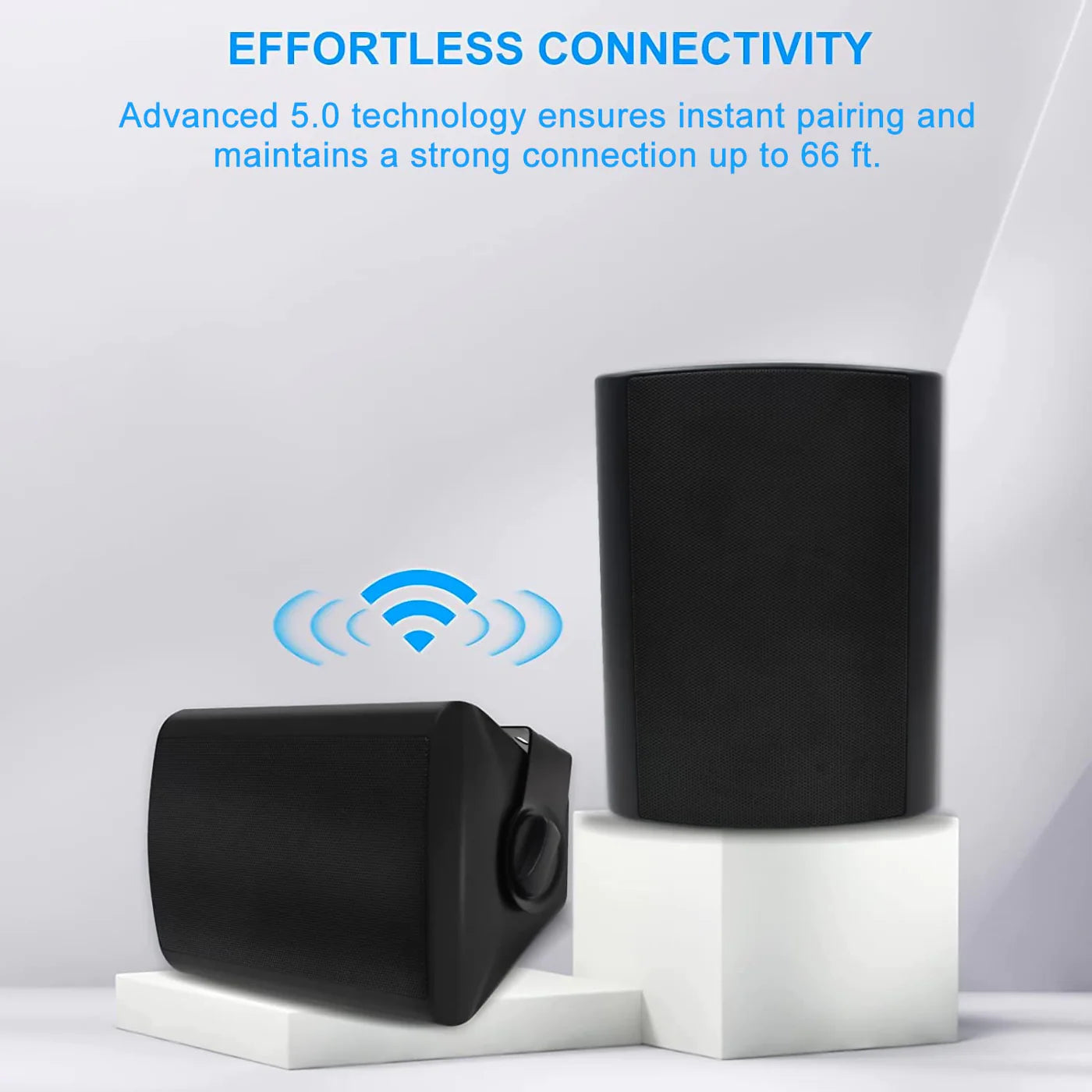 Herdio wall-mounted Bluetooth speaker 5.25" 300W two-channel HOS-501BT