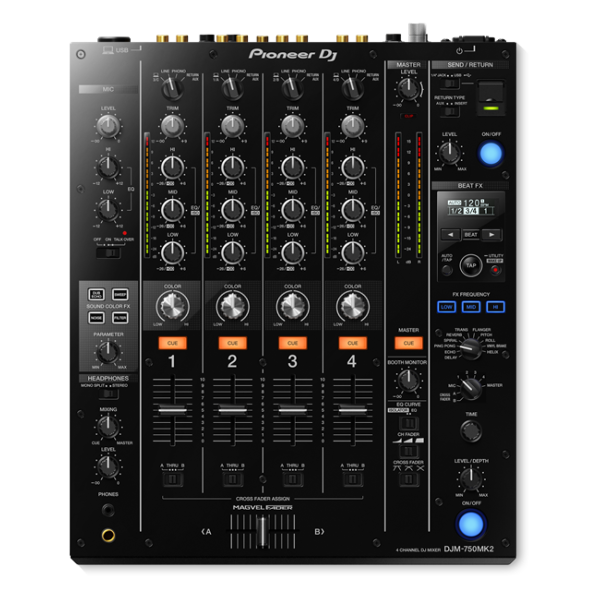 Pioneer DJM-750mk2 (Hong Kong licensed) DJ mixer 