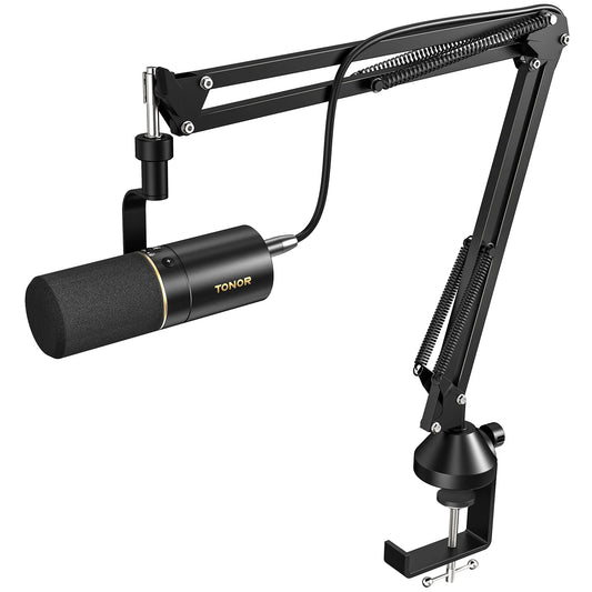 TONOR TD510+ USB/XLR dynamic microphone (stand set)