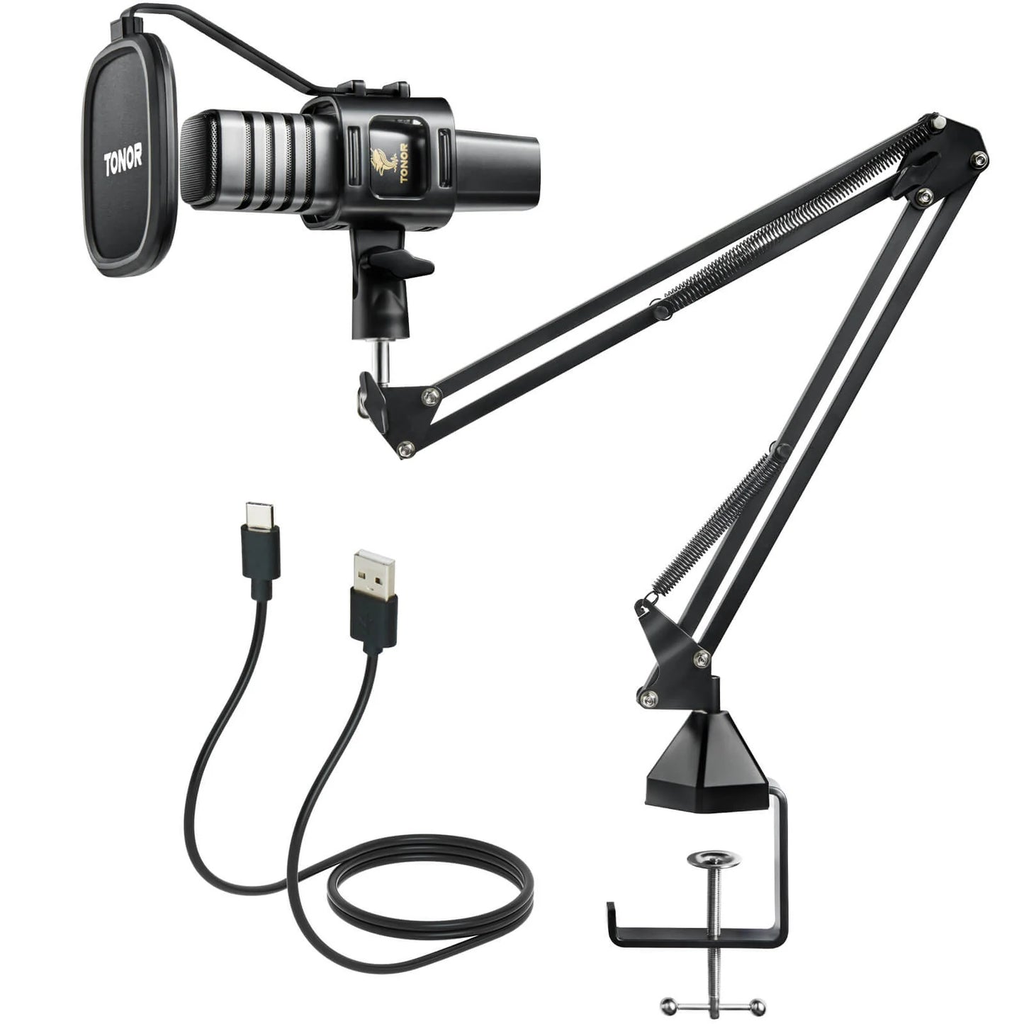 TONOR TC30 USB condenser microphone (with stand set) 