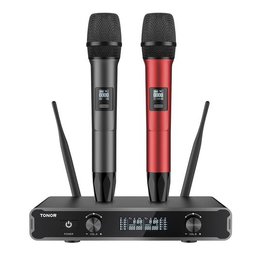 TONOR TW450 dual wireless microphone