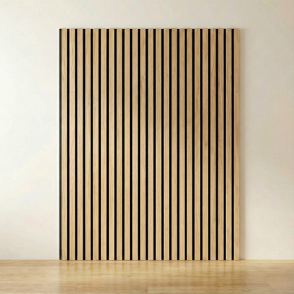 Wooden slat acoustic panels, oak Acoustic panels