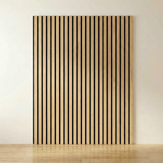 Wooden slat acoustic panels, oak Acoustic panels