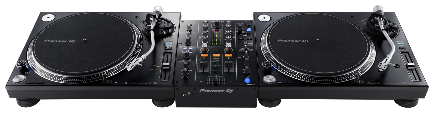 Pioneer DJM-450 (Hong Kong licensed) DJ mixer 2 channels equipped with Beat FX 