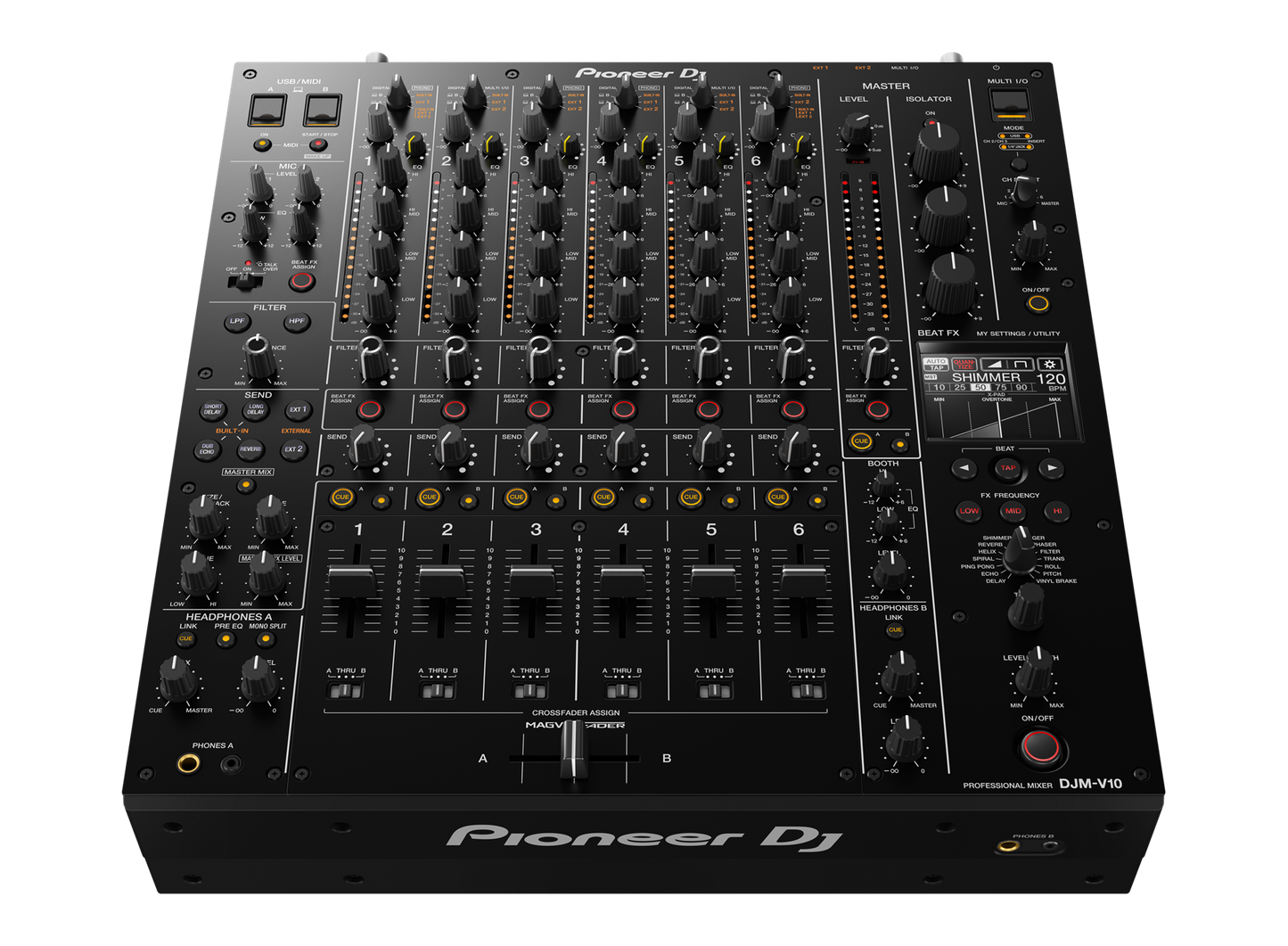 Pioneer DJM-V10  (香港行貨) DJ混音器 6頻道
