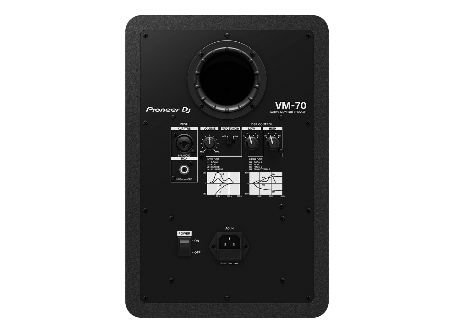 Pioneer VM-70 (Hong Kong licensed) 6.5-inch active monitor speaker