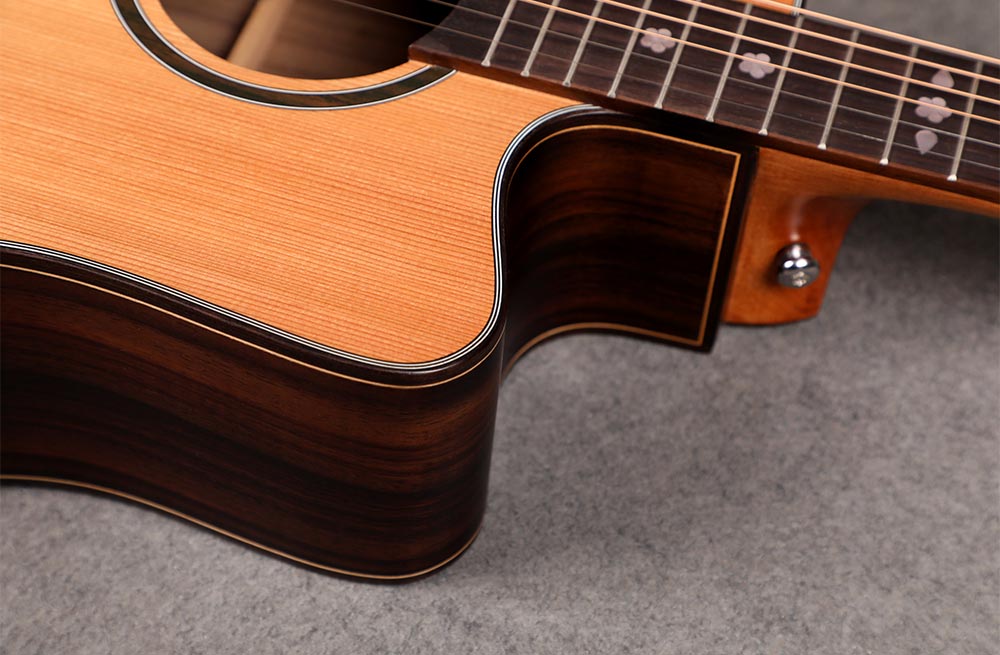 (Recommended by the store manager in 2022) Yue Ye Kobo ENA ECD-90 veneer solid wood bakelite guitar