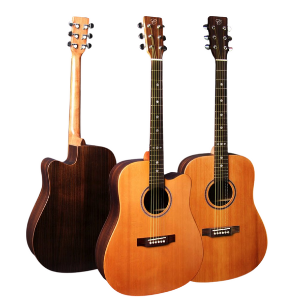 (Recommended by the store manager in 2022) Yue Ye Kobo ENA ECD-90 veneer solid wood bakelite guitar