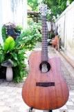 2022 Featured 41 inch cedar ancient wood Spanish handmade SQOE bakelite guitar