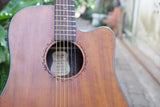 2022 Featured 41 inch cedar ancient wood Spanish handmade SQOE bakelite guitar