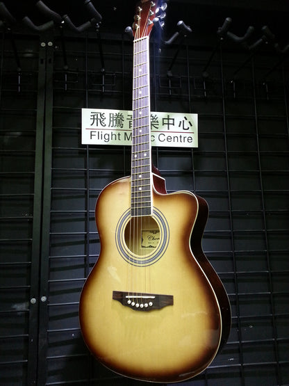 EB16-A Raw Wood Products Steel Wire Wood Guitar