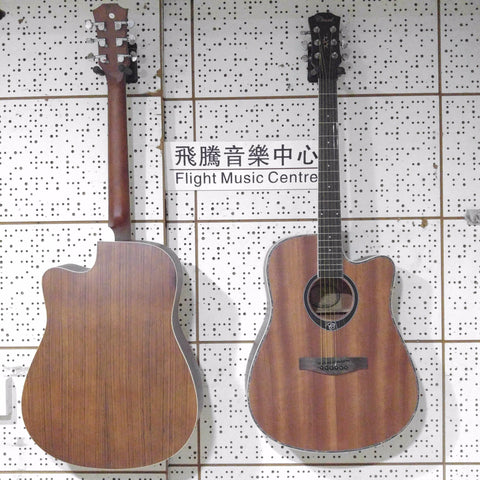 2022 Featured 41 Inch Sapele Wood Handmade C44 Steel Wire Wood Guitar