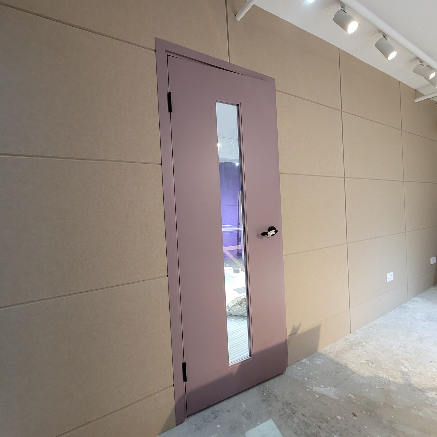 Soundproof door STC-35 STC-45 steel fireproof and soundproof